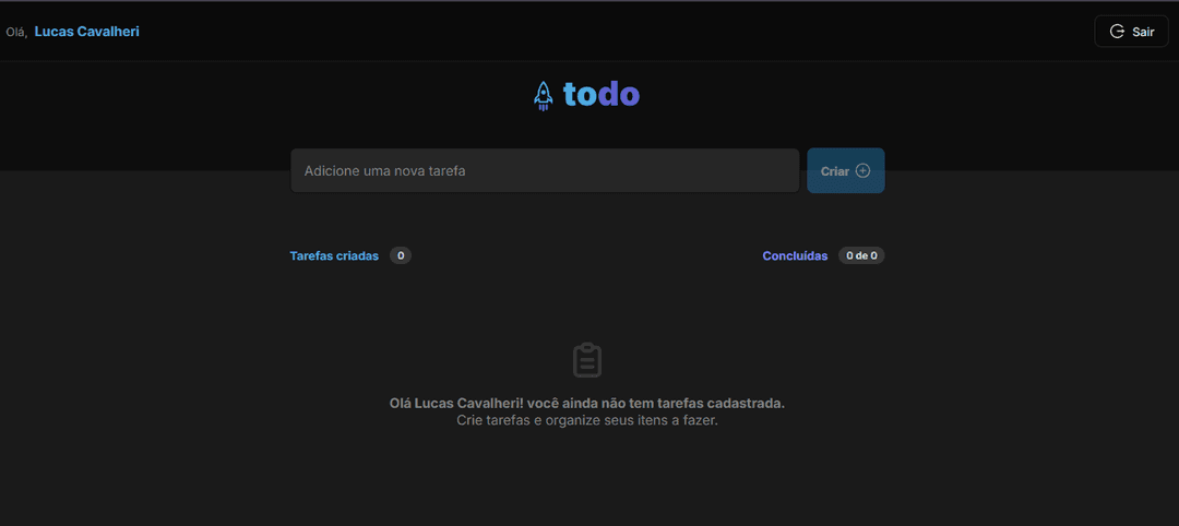 Thumbnail do Projeto Full-Stack ToDo
